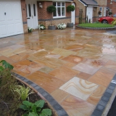 Brockstone block paving