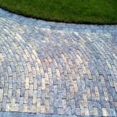 Brockstone driveway detail
